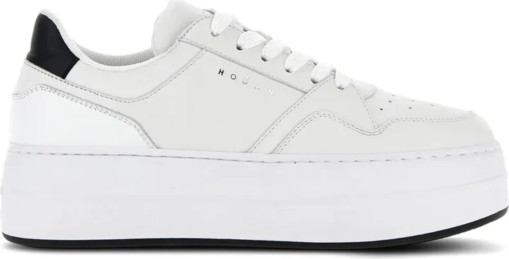 H670 flatform leather sneakers