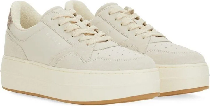 H670 Glittered Lace-up Sneakers - Image 2