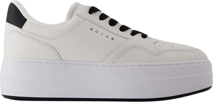 H670 Sneakers - Hogan - Leather - White