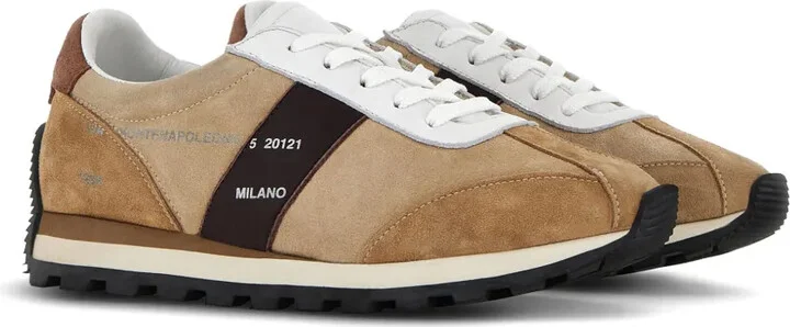 H671 panelled suede sneakers - Image 2