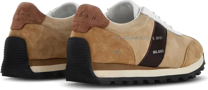 H671 panelled suede sneakers - Image 3