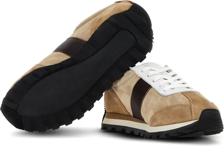 H671 panelled suede sneakers - Image 4