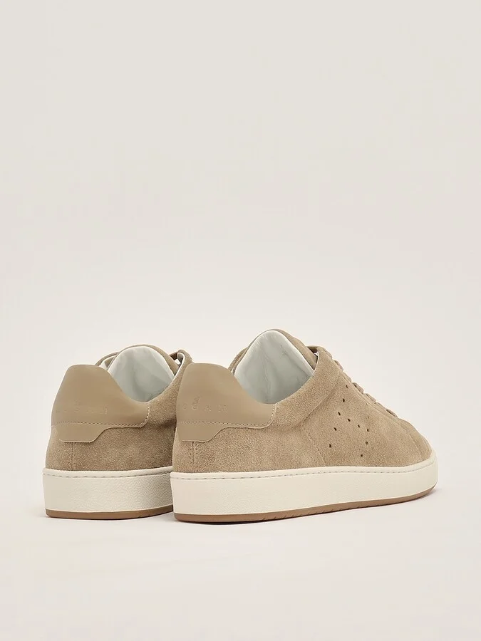 H672 H Fori Pelle Camoscio Sneaker - Image 3