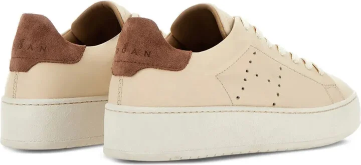 H672 lace-up leather sneakers - Image 3