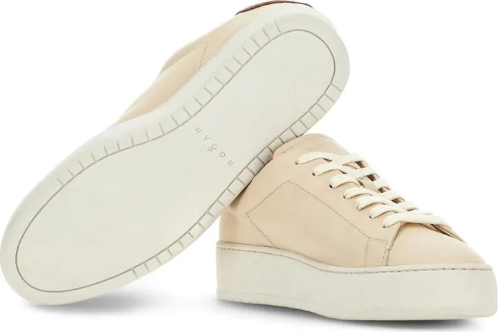 H672 lace-up leather sneakers - Image 4