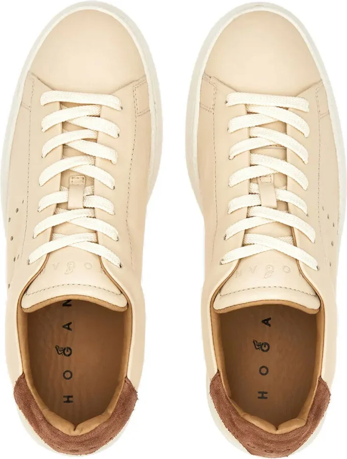H672 lace-up leather sneakers - Image 5