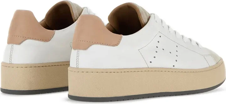 H672 lace-up leather sneakers - Image 3