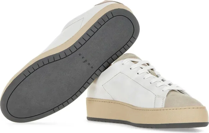 H672 lace-up leather sneakers - Image 4