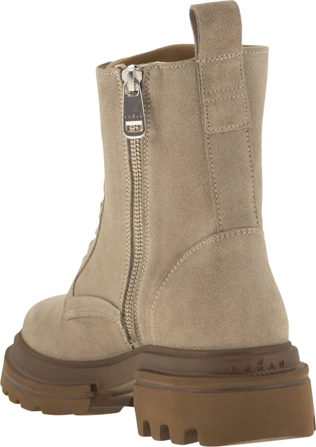 H674 - Suede Lace-up Boot - Image 3