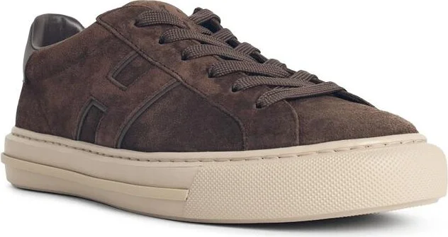 'h691' Brown Suede Sneakers - Image 2