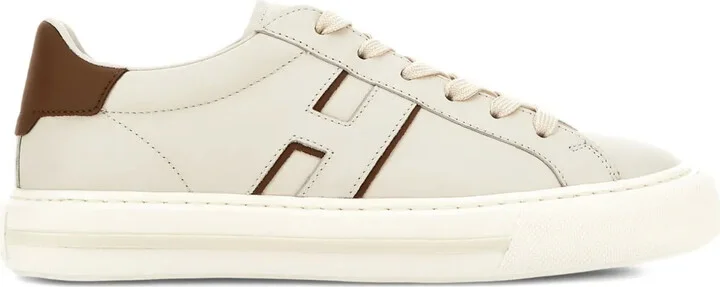 H691 H stripe sneakers