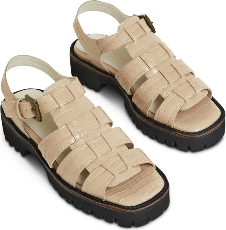Haddie Dad Sandal-Brown