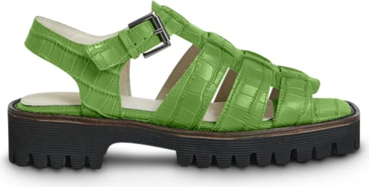 Haddie Dad Sandal-Green - Image 3