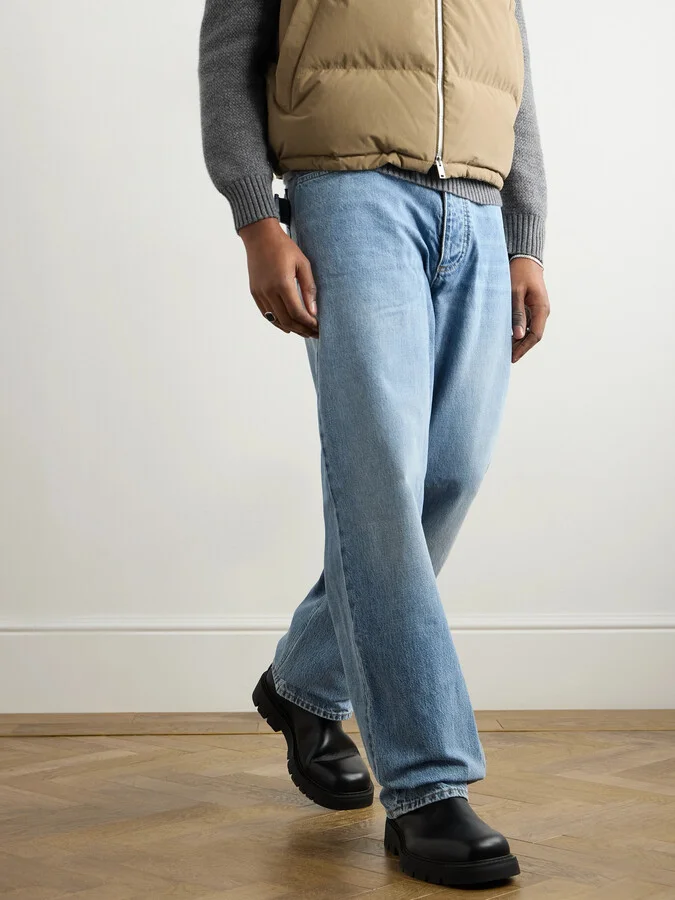 Haddock Intrecciato-Detailed Leather Boots - Image 2