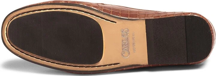 Hades Croc Embossed Leather Mule - Image 5