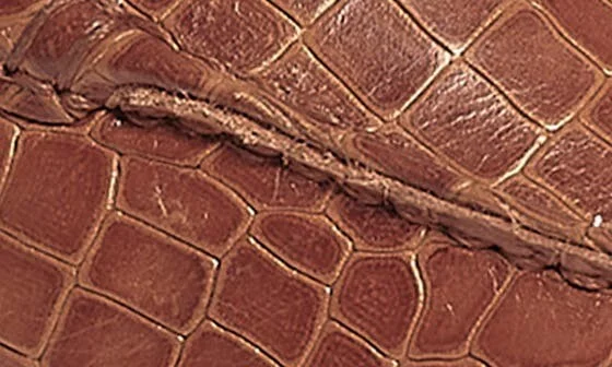 Hades Croc Embossed Leather Mule - Image 6