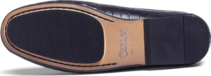 Hades Croc Embossed Leather Mule - Image 11