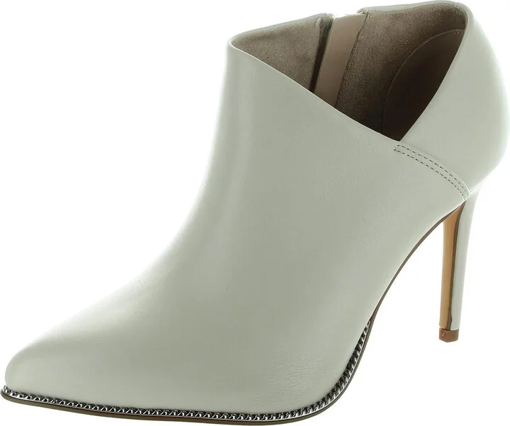 Hadix Womens Faux leather Side Zip Ankle Boots