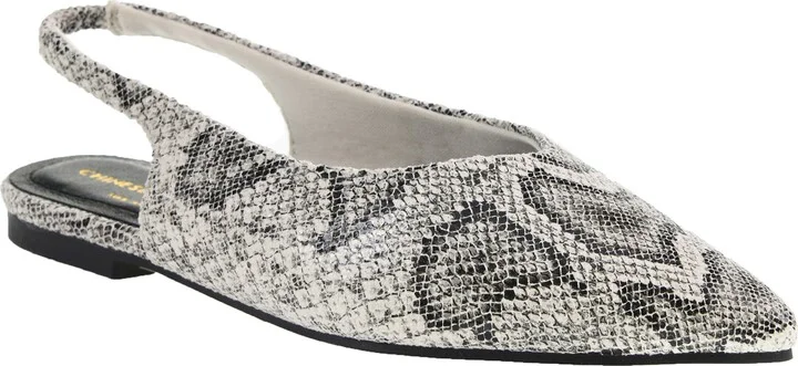 Hadiya Pointed Toe Slingback Flat