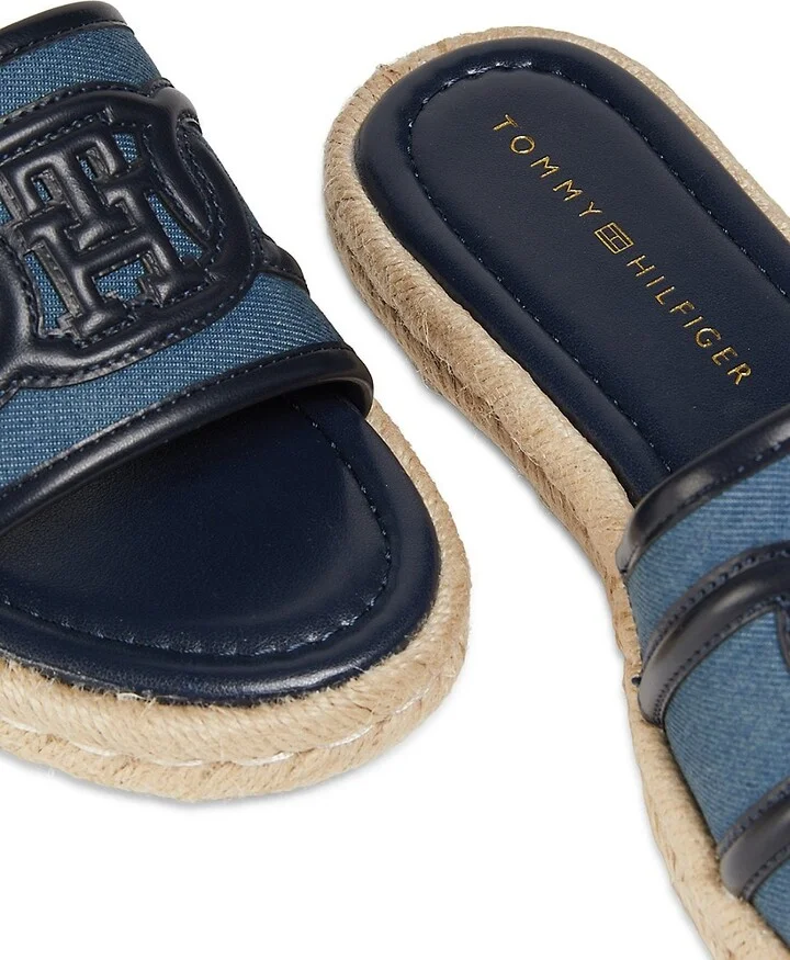 Hadjea Logo Slide Espadrille Sandals - Image 6