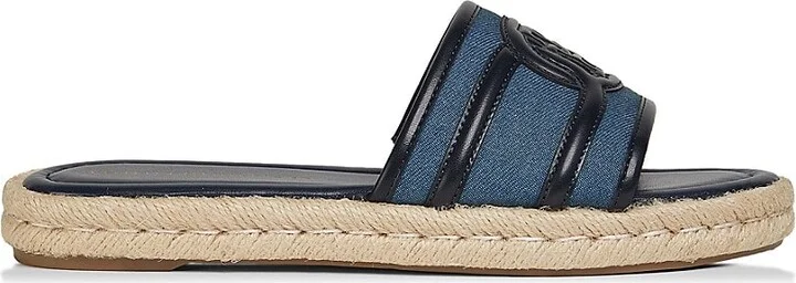 Hadjea Logo Slide Espadrille Sandals