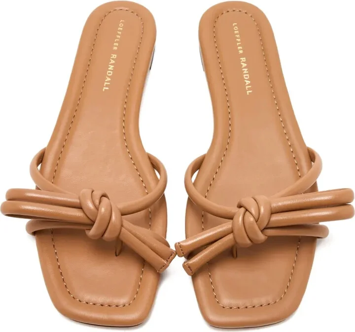 Hadley knotted-detail leather sandals - Image 3