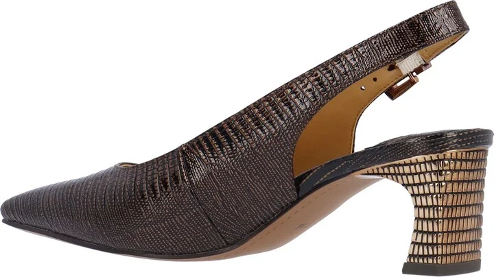 Hadyn Lizard Embossed Slingback Pump - Image 2