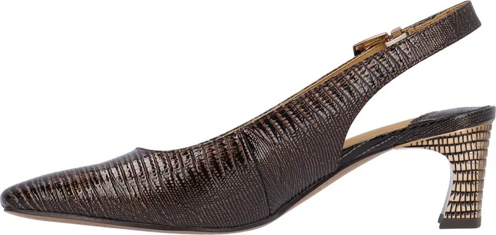 Hadyn Lizard Embossed Slingback Pump - Image 7