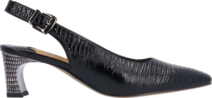 Hadyn Lizard Embossed Slingback Pump - Image 9