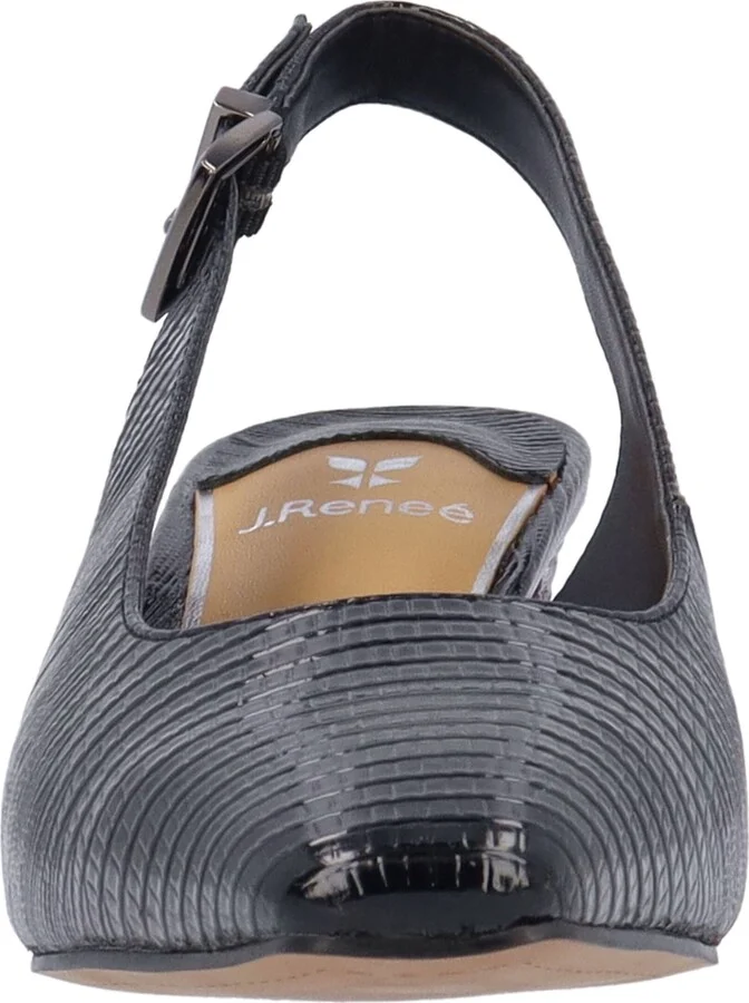 Hadyn Lizard Embossed Slingback Pump - Image 10