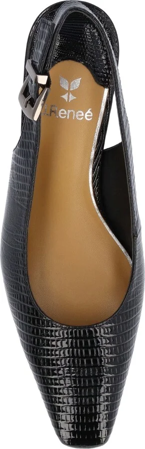 Hadyn Lizard Embossed Slingback Pump - Image 11