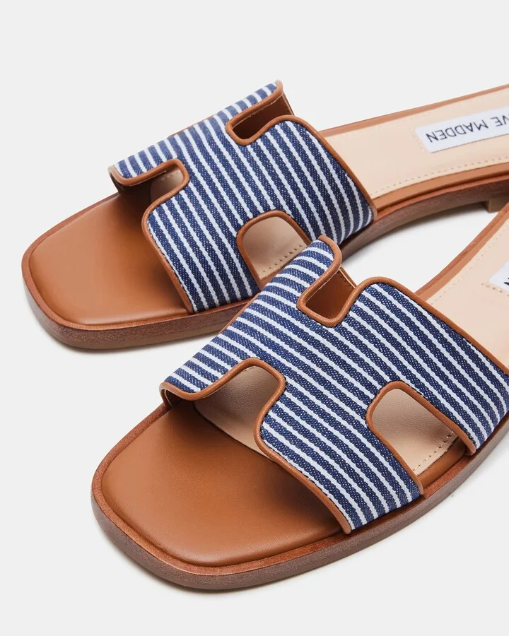 Hadyn Navy Multi - Image 4