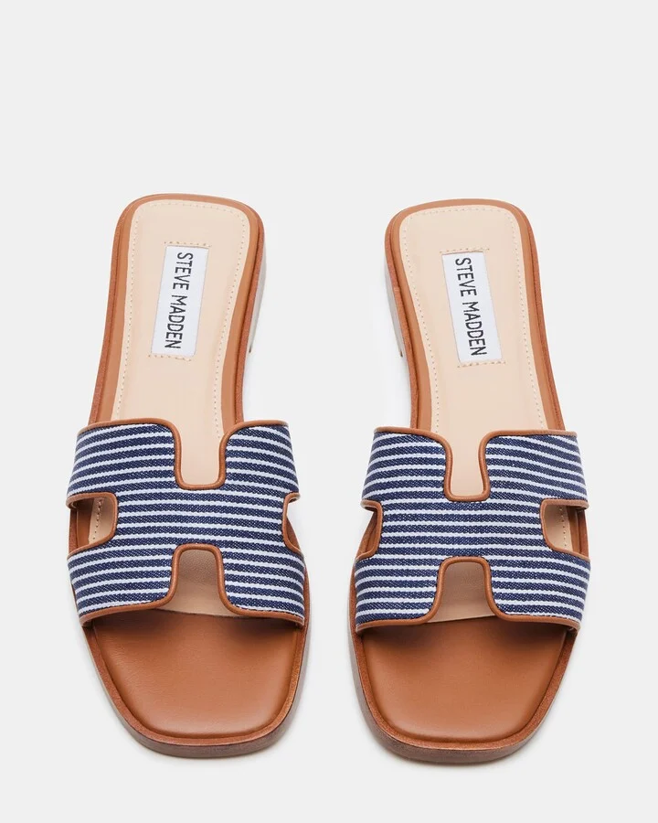 Hadyn Navy Multi - Image 5