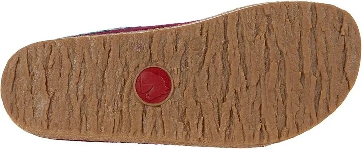 Haflinger GZ Classic Grizzly Clog Shoes Bordo : EU 36 (US Women's 5) Medium, Felt/Wool - Image 3