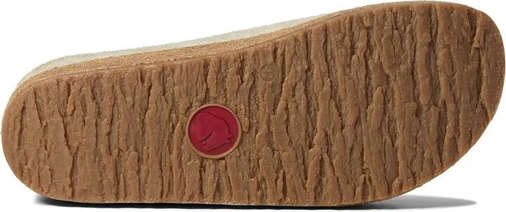 Haflinger Kris Clog Shoes Tan : EU 36 (US Women's 5) Medium, Felt/Wool - Image 3