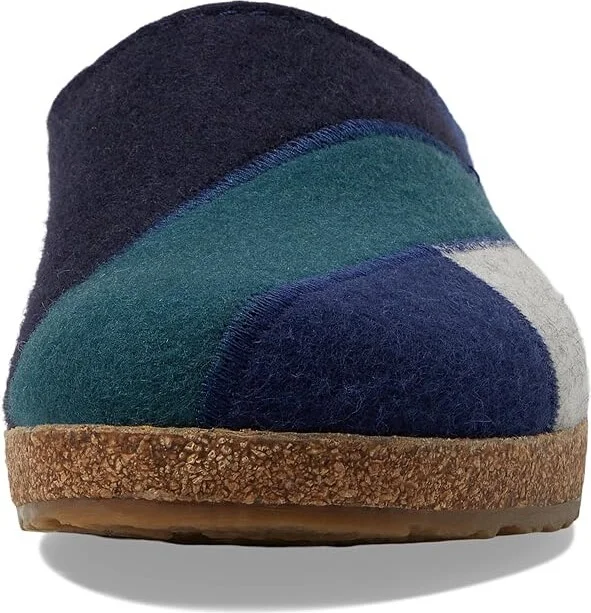 Haflinger Patch Shoes Blueberry : EU 36 (US Women's 5) Medium, Wool - Image 2
