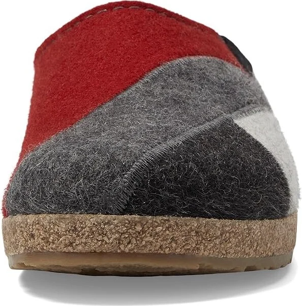 Haflinger Patch Shoes Chili : EU 37 (US Women's 6) Medium, Wool - Image 2