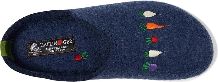 Haflinger Roots Athletic Shoes Blue : EU 37 (US Women's 6) Medium, Wool - Image 2