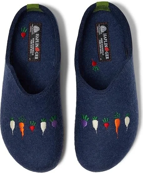 Haflinger Roots Athletic Shoes Blue : EU 37 (US Women's 6) Medium, Wool