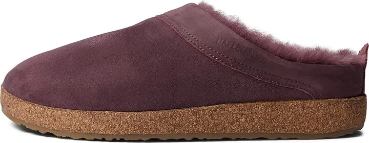 Haflinger Snowbird Clog Shoes Mauve : EU 36 (US Women's 5) Medium, Suede - Image 6