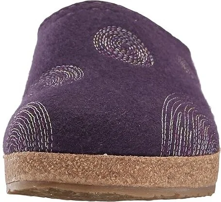 Haflinger Spirit Women's Clog Shoes Lavender Purple : EU 36 (US Women's 5) M, Wool - Image 6