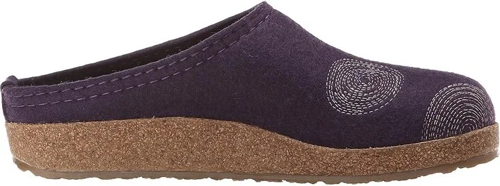 Haflinger Spirit Women's Clog Shoes Lavender Purple : EU 36 (US Women's 5) M, Wool - Image 8