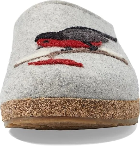 Haflinger Winterbird Shoes Silver Grey : EU 36 (US Women's 5) Medium, Wool - Image 2