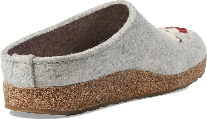 Haflinger Winterbird Shoes Silver Grey : EU 36 (US Women's 5) Medium, Wool - Image 4