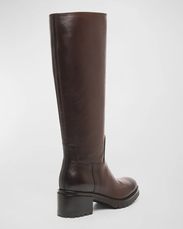 Hagar Leather Riding Boots - Image 4