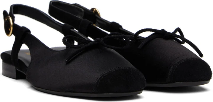Hai Black Reqins Edition Circee Ballerina Flats - Image 4