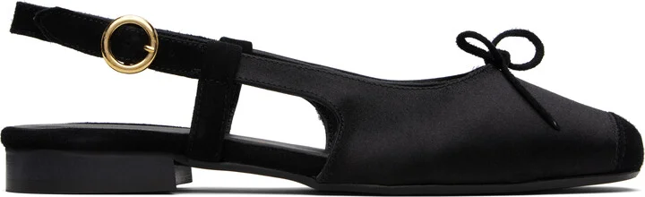 Hai Black Reqins Edition Circee Ballerina Flats