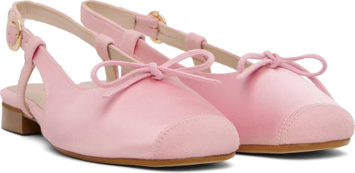 Hai Pink Reqins Edition Circee Ballerina Flats - Image 4