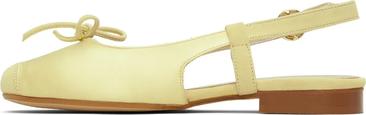 Hai Yellow Reqins Edition Circee Ballerina Flats - Image 3