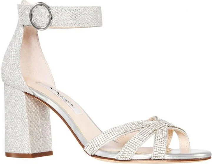 Haiden Womens Ankle Strap Dressy Heels
